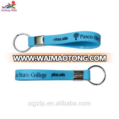 promotional gifts cheap price printing your logo advertising silicone rubber keychain,silicone key chain