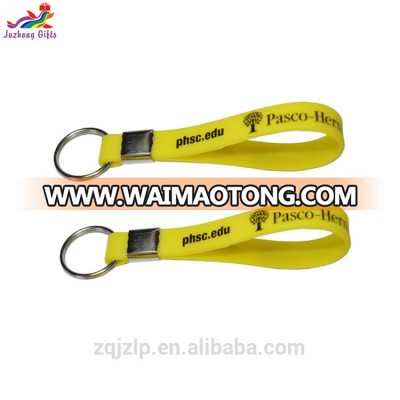 Holiday rubber keychains,updated all sizes charm bracelet silicon, Customized high quality silicone key chain