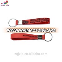 Factory price eco-friendly keychains china,make your own silicone key chain