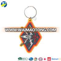 F J brand kids cartoon soft pvc keychain from china wholesale custom personalized keychain